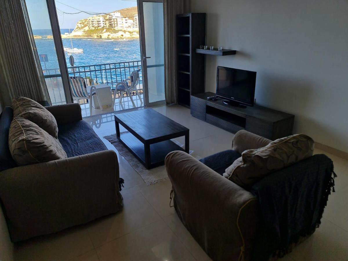 Seabreeze Waterfront Flat Lägenhet Zebbug  Exteriör bild